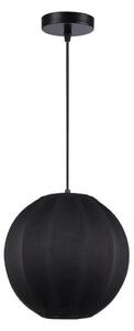Závesný luster DANA na lankách, 1xE27/15W/230V, priemer 25 cm, čierny
