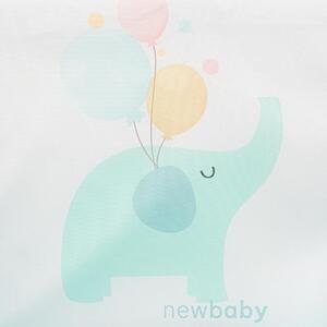 Detské rozkladacie kreslo New Baby Elephant mätová