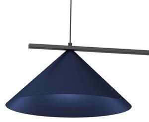 Závesné svietidlo na lanku CAPITAL 2xGX53/15W/230V modrá