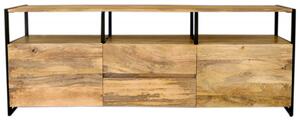 TV stolík Gita 160x60x45 indický masív mango