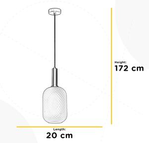 ONLI - Závesný luster na lanku PIGNA 1xE27/15W/230V