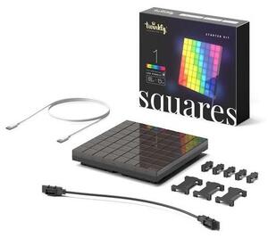 Twinkly TWQ064STW-01-BUSB - LED RGB Panel SQUARES 64xLED 16x16 cm Wi-Fi