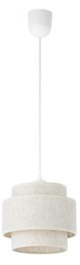 Luster na lane BOHO 1xE27/60W/230V pr. 20 cm biela
