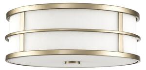 Feiss FE-FUSION-F-PNBR - Stropné svietidlo FUSION 3xE27/40W/230V priemer 34,3 cm zlaté