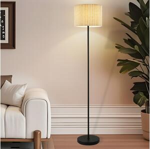 Brilagi - Stojacia lampa NORDIC WAVE 1xE27/15W/230V ľan/čierna