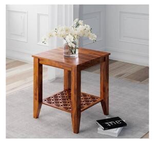 Odkladací stolík Mira 45x45x45 indický masív palisander
