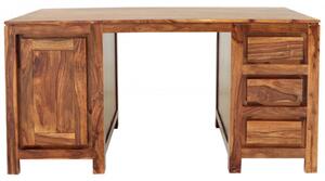 Písací stôl Gani 160x76x80 z indického masívu palisander Only stain