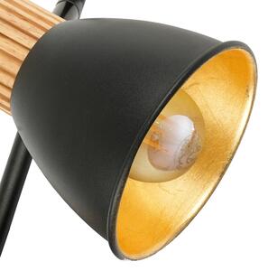 Brilagi - Stojacia lampa ODENSE 3xE14/10W/230V drevo/čierna