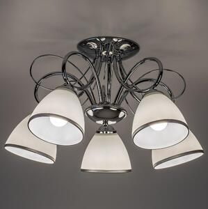 Brilagi - Prisadený luster FRED 5xE27/60W/230V, priemer 59 cm, lesklý chróm