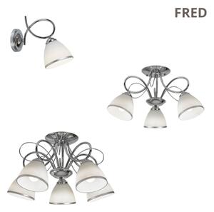 Brilagi - Prisadený luster FRED 5xE27/60W/230V, priemer 59 cm, lesklý chróm