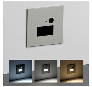 Brilagi - LED schodiskové svietidlo so senzorom JACK LED/3W/230V 3000/4000/6500K sivá