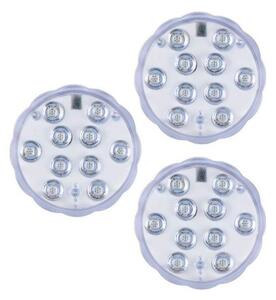 Grundig - SADA 3x LED RGBW stmievateľné svietidlo LED/3W/3xAAA IP65 + diaľkové ovládanie