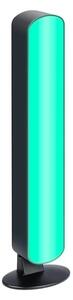 Grundig - LED RGBW Stmievateľná stolná lampa LED/0,7W/5V čierna + diaľkové ovládanie