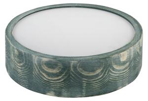 Brilagi - Stropné svietidlo PINO 1xE27/15W/230V borovica/zelená pr. 27,5 cm