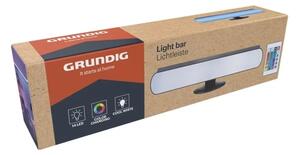 Grundig - LED RGBW Stmievateľná stolná lampa LED/0,7W/5V čierna + diaľkové ovládanie
