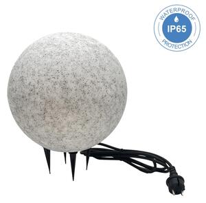 Vonkajšie dekoratívne svietidlo LUMISTONE 1xE27/15W/230V IP65, priemer 28 cm