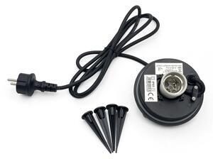 Dekoratívne vonkajšie svietidlo LUMISTONE 1xE27/15W/230V IP65 priemer 38 cm