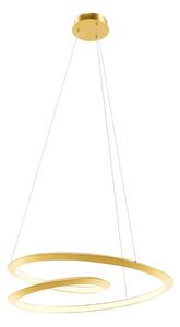 Redo 01-3377 - LED stmievateľný luster na lanku STORM LED/60W/230V zlatý