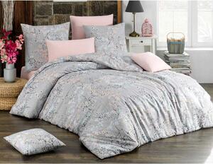 Šedé bavlnené obliečky na posteľ Fizure Rozmer: 1x70x90 / 1x140x200 cm