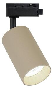 Bodové svietidlo pre jednofázový lištový systém PIPE 1xGU10/10W/230V béžová