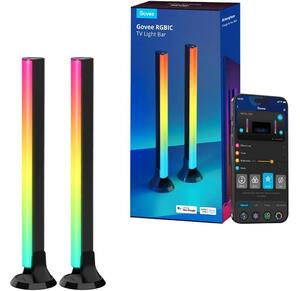 Govee - SMART LED RGBIC panel 38 cm pre TV 43-75" - 2 ks Wi-Fi