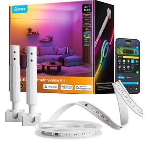 Govee - LED RGBICWW závesný LED pás/36W/24V 4 m Skyline Matter Wi-Fi