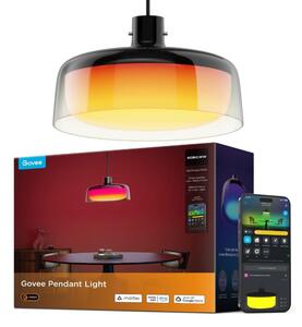 Govee - LED RGBICWW stlmiteľný závesný luster na lane LED/21W/230V Matter Wi-Fi