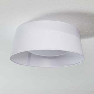 Biele textilné stropné svietidlo Ponts diódy LED