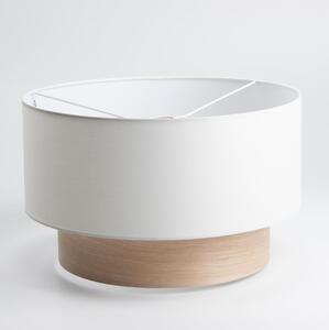 Univerzálne tienidlo KERIA, priemer 50 cm, biela/hnedá
