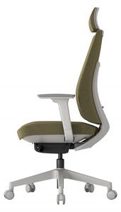 Kancelárska ergonomická stolička OFFICE More K50 — biela, viac farieb Červená