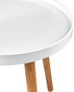 SWING TIME Príručný stolík - biela