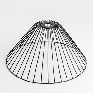 Univerzálne tienidlo CURITIBA, priemer 45 cm, čierne