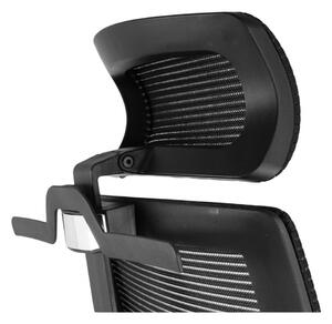 Kancelárska ergonomická stolička UNI — čierna, nosnosť 150 kg