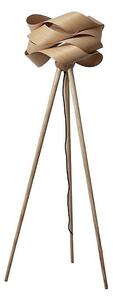 Drevená stojaca lampa 1xE27/60W/230V masív/dýha/jaseň