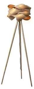 Drevená stojaca lampa 1xE27/60W/230V masív/dýha/jaseň