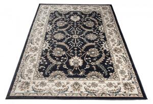 Koberec Dubai CHU antracitový obdĺžnikový – polypropylén Rozmer: 80x150 cm