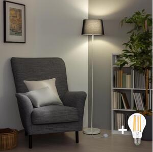 Brilagi - LED stojacia lampa CERIA 1xE27/40W/230V priemer 30 cm čierna/biela