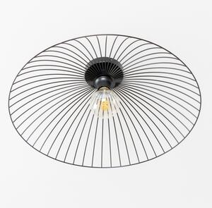 Brilagi - LED prisadený luster CERIA WIRE 1xE27/40W/230V pr. 60 cm čierna
