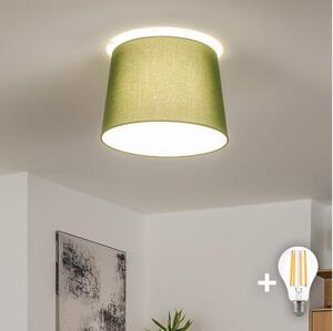 Brilagi - LED prisadené stropné svietidlo CERIA 1xE27/40W/230V, priemer 30 cm, zelené