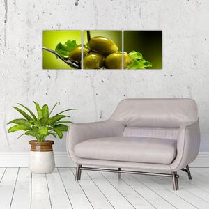 Obrazy do kuchyne - olivy (Obraz 90x30cm)