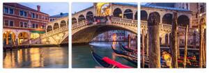 Obraz na stenu - most v Benátkach (Obraz 90x30cm)
