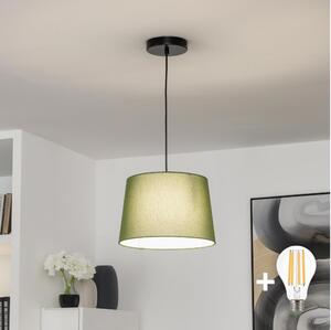 Brilagi - LED závesné svietidlo na lanku CERIA 1xE27/40W/230V, priemer 30 cm, zelené