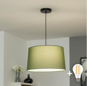 Brilagi - LED luster na lanku CERIA 1xE27/40W/230V priemer 45 cm zelený