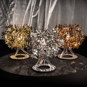 Slamp Fiorellina – zlatá stolová lampa