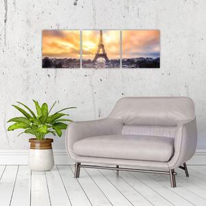 Obraz Eiffelovej veže (Obraz 90x30cm)