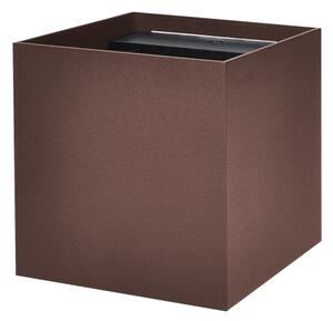Brilagi - LED Vonkajšie nástenné svietidlo CUBE LED/6W/230V hnedé IP54