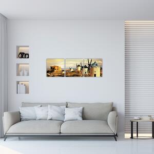 Obraz na stenu - mlyny (Obraz 90x30cm)