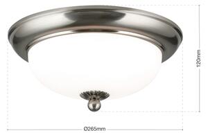 Orion - Stropné svietidlo EMPIRA 2xE14/40W/230V priemer 26,5 cm matný chróm