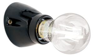 Orion - Nástenné svietidlo FROST 1xE27/60W/230V čierne