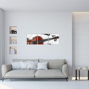Husle - obraz na stenu (Obraz 90x30cm)